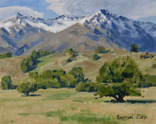 Autumn Pastures | 8" x 10" | Plein Air Oil Painting