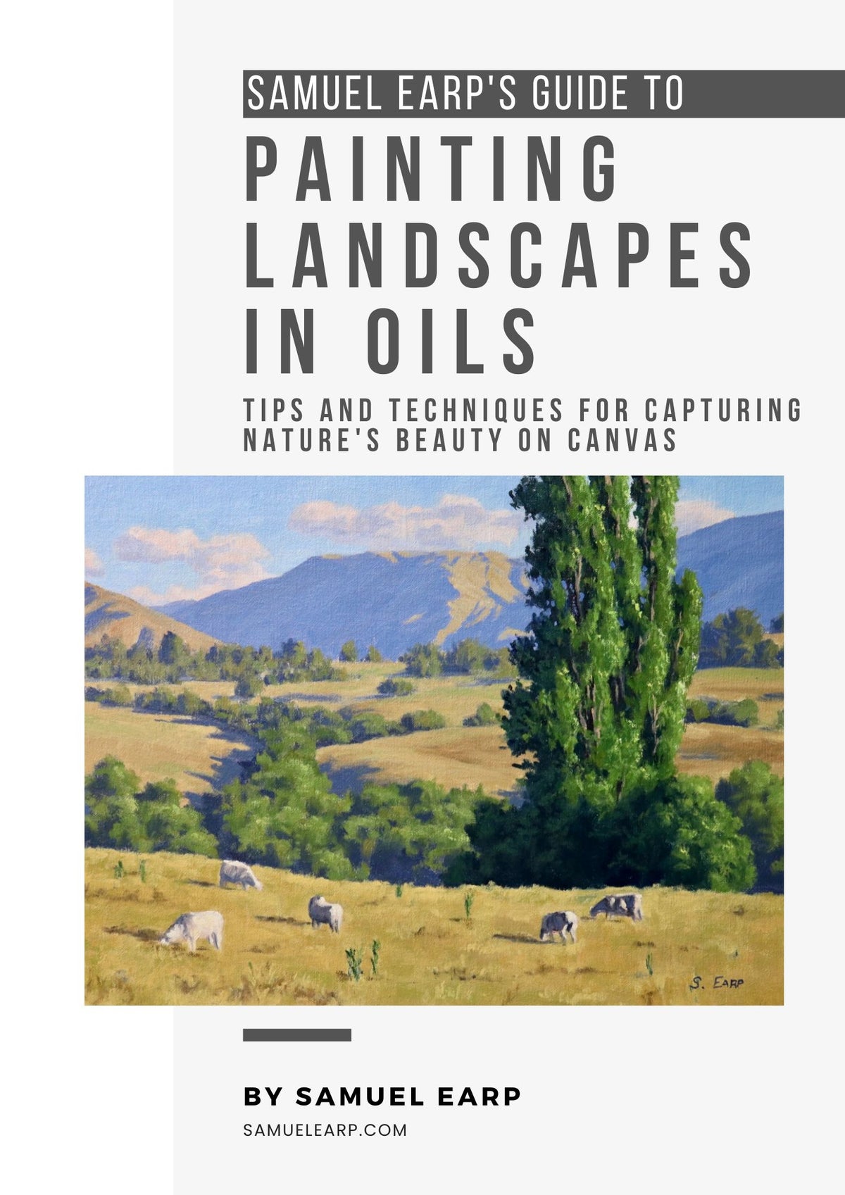 Painting Landscapes in Oils – eBook – Samuel Earp Fine Art