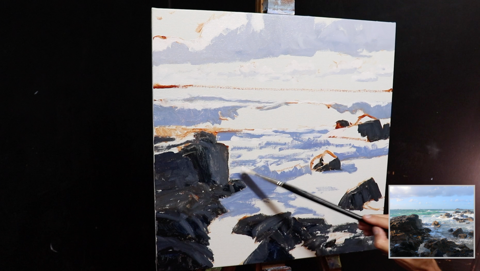 Wild Sea - Painting Tutorial Video Download – Samuel Earp Fine Art