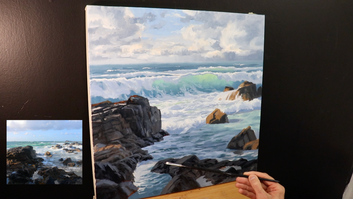 Wild Sea - Painting Tutorial Video Download