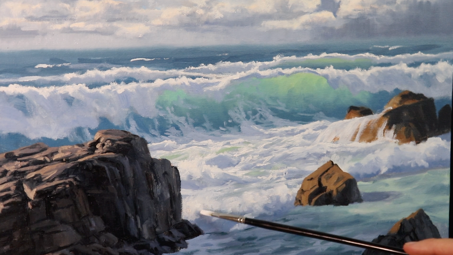 Wild Sea - Painting Tutorial Video Download