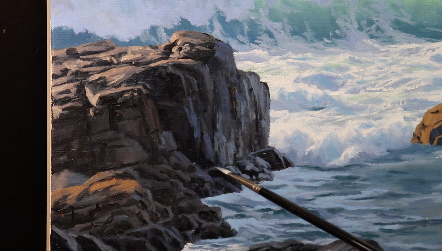 Wild Sea - Painting Tutorial Video Download