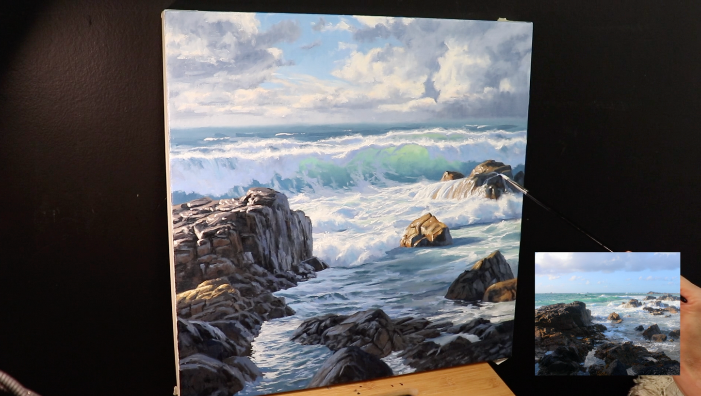 Wild Sea - Painting Tutorial Video Download